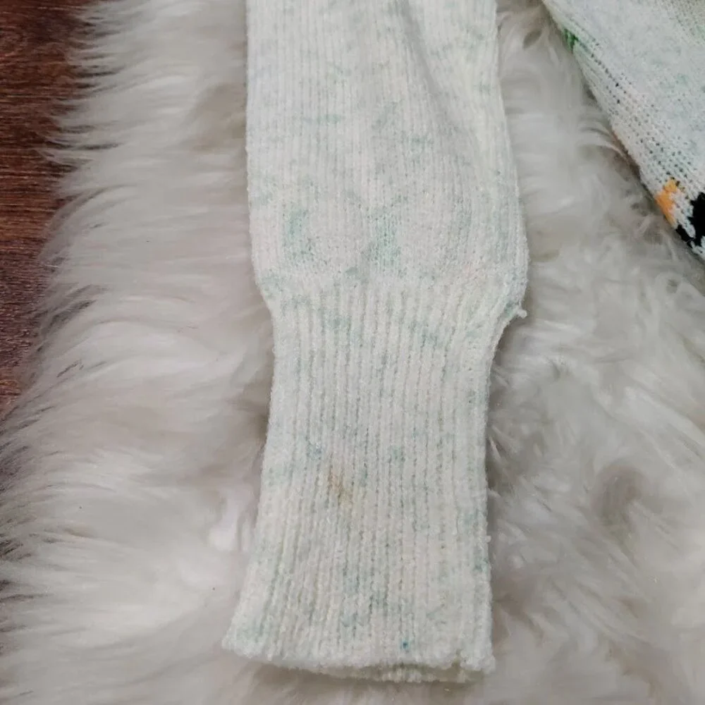 Vintage Majestic Knitwear V Neck Sweater M - Picture 13 of 13